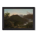 Sunrise In The Catskill Mountains 1826 Thomas Cole Custom Framed Canvas