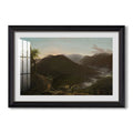 Sunrise In The Catskill Mountains 1826 Thomas Cole Custom Framed Print