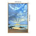 Sunset Seascape Ii By Ilse Kruger Framed Canvas Wall Art Print