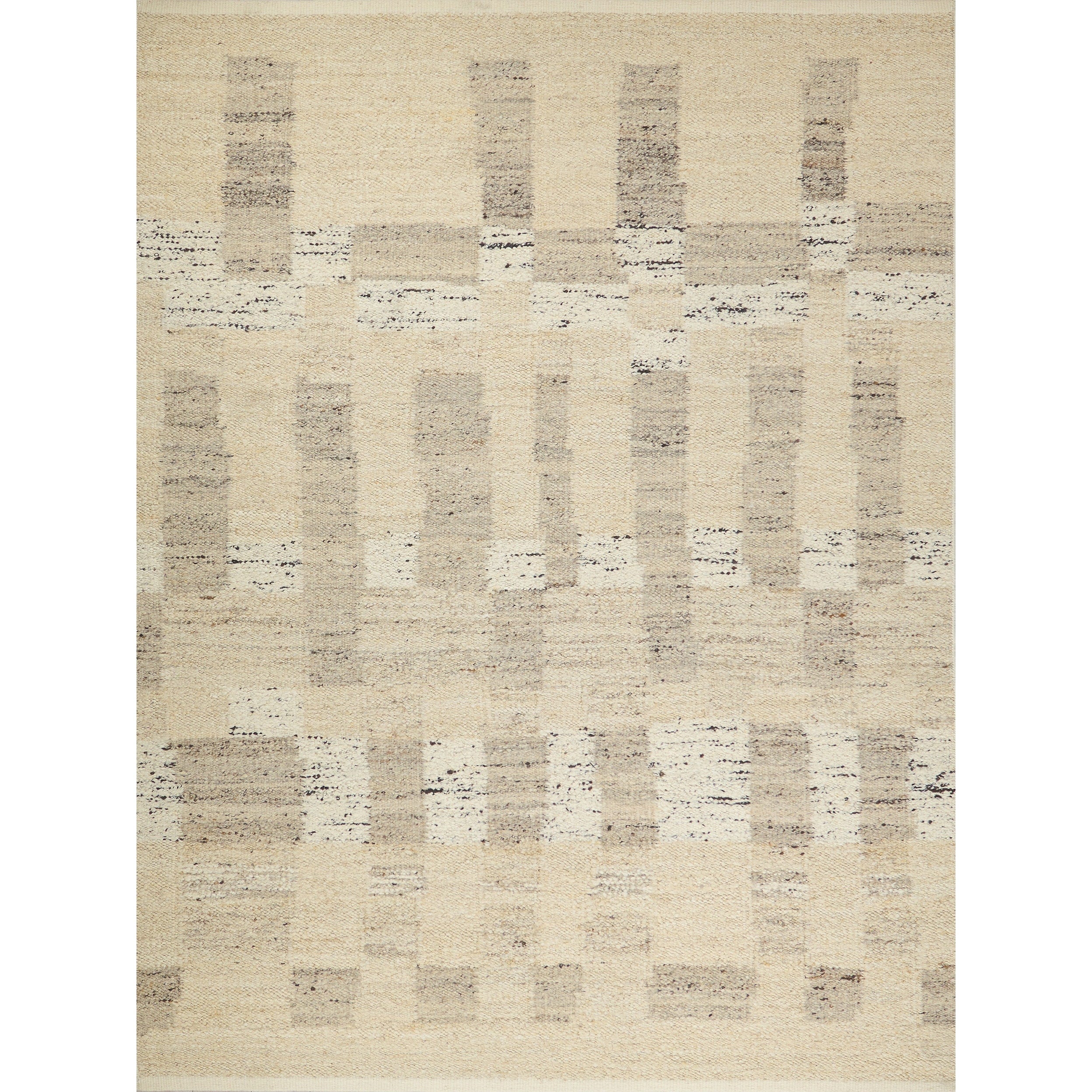Sunstone Flatweave Wool Beige Brown Area Rug