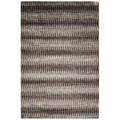 Super Tibetan Hand Knotted Wool Bamboo Silk Beige Chocolate Area Rug 10 X 14