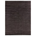 Super Tibetan Hand Knotted Wool Bamboo Silk Chocolate Area Rug 9 X 12