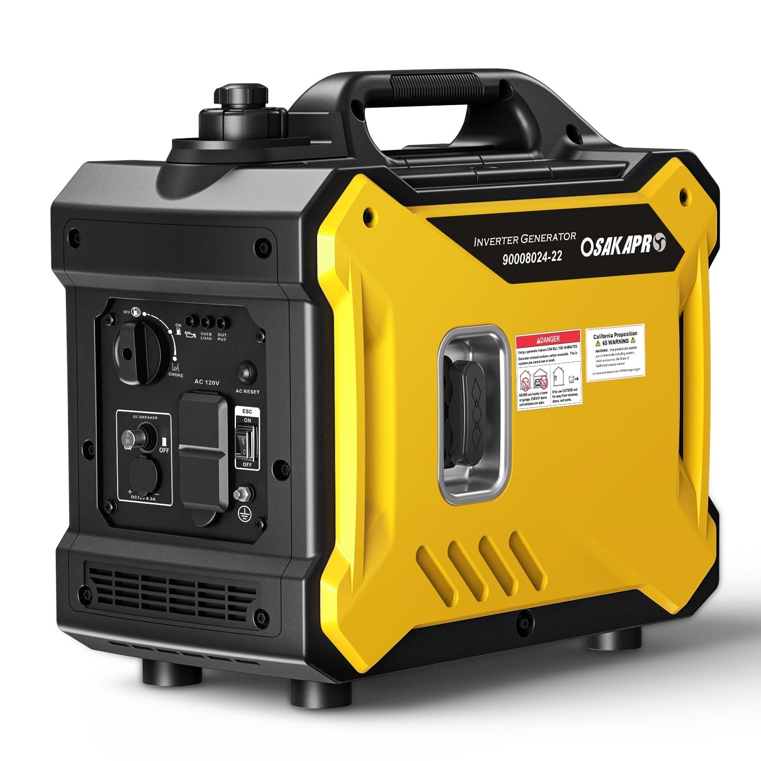 Super Quiet Inverter Generator 2000W Portable Generator 79.7Cc Ultra Light Epa Compliant