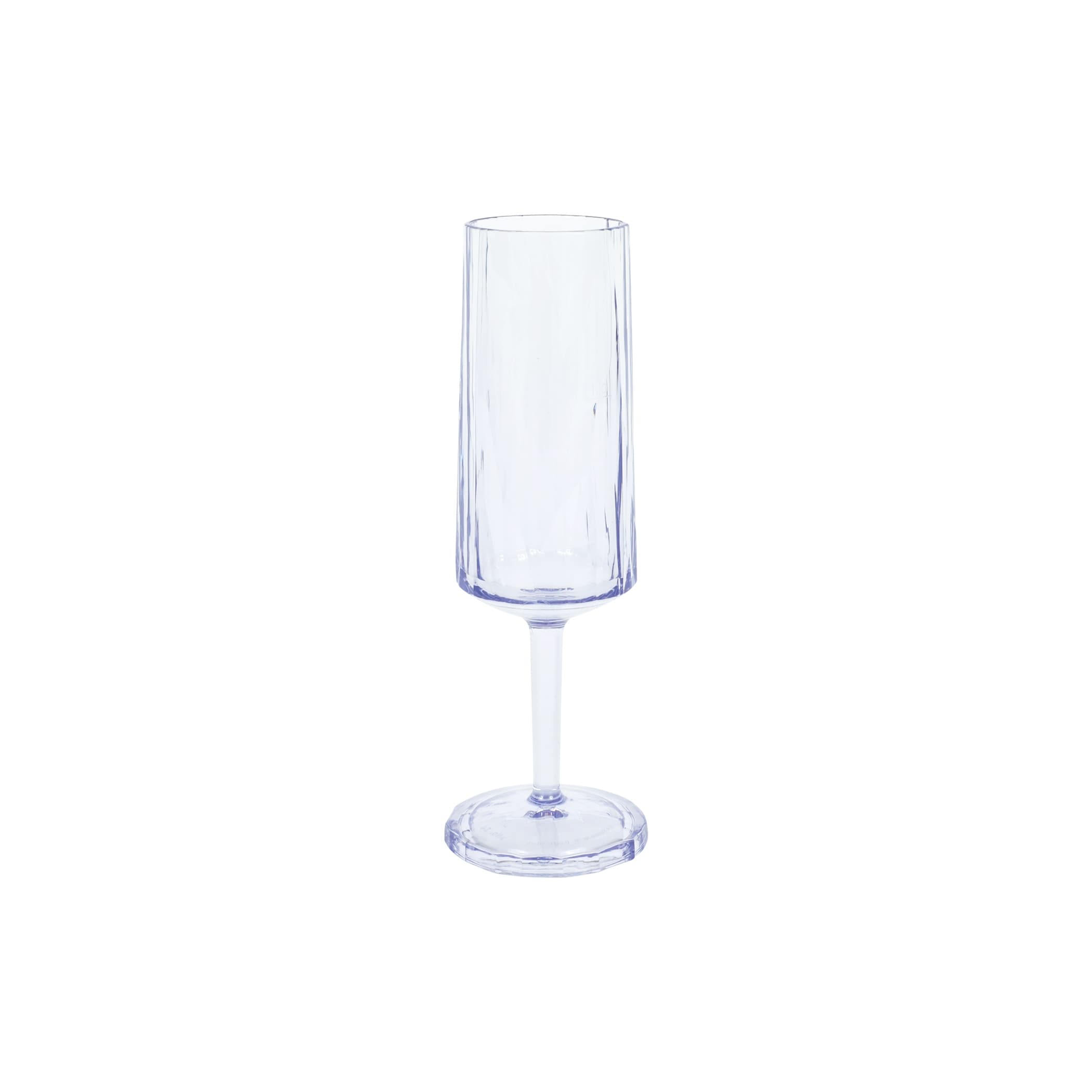 Superglass Blue Polycarbonate Flute
