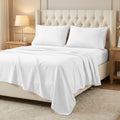 Superior 300 Thread Count Percale Cotton Deep Pocket Bed Sheet Set