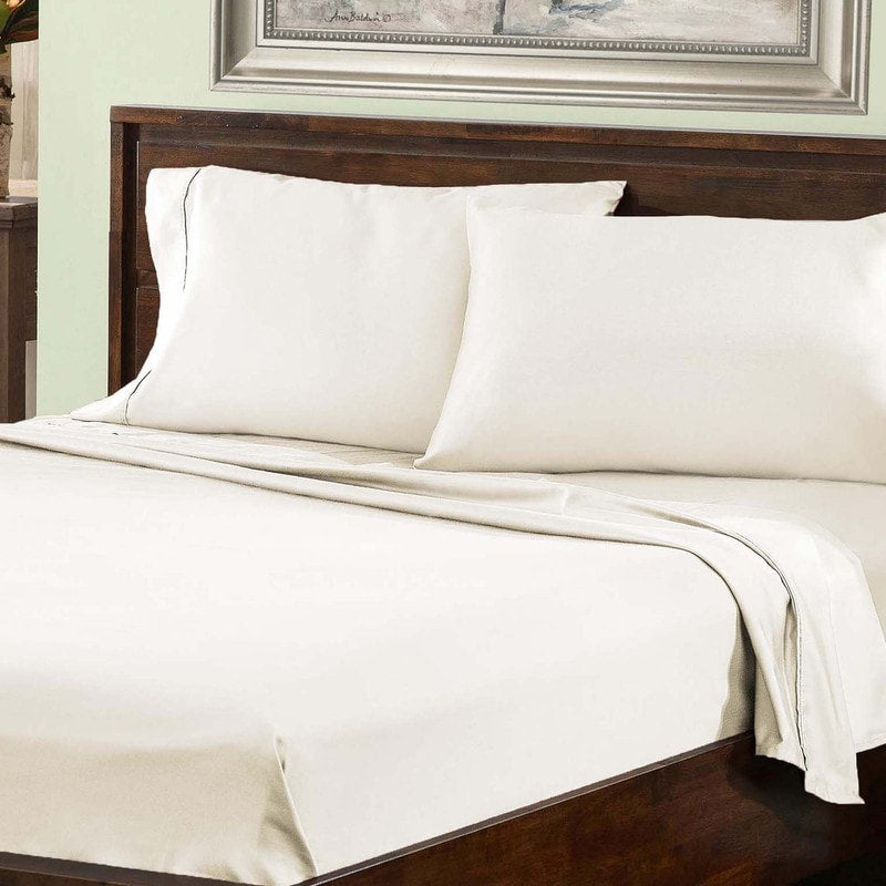 Cotton Blend 800 Thread Count Wrinkle Resistant Sheet Set And Pillowcase Separates