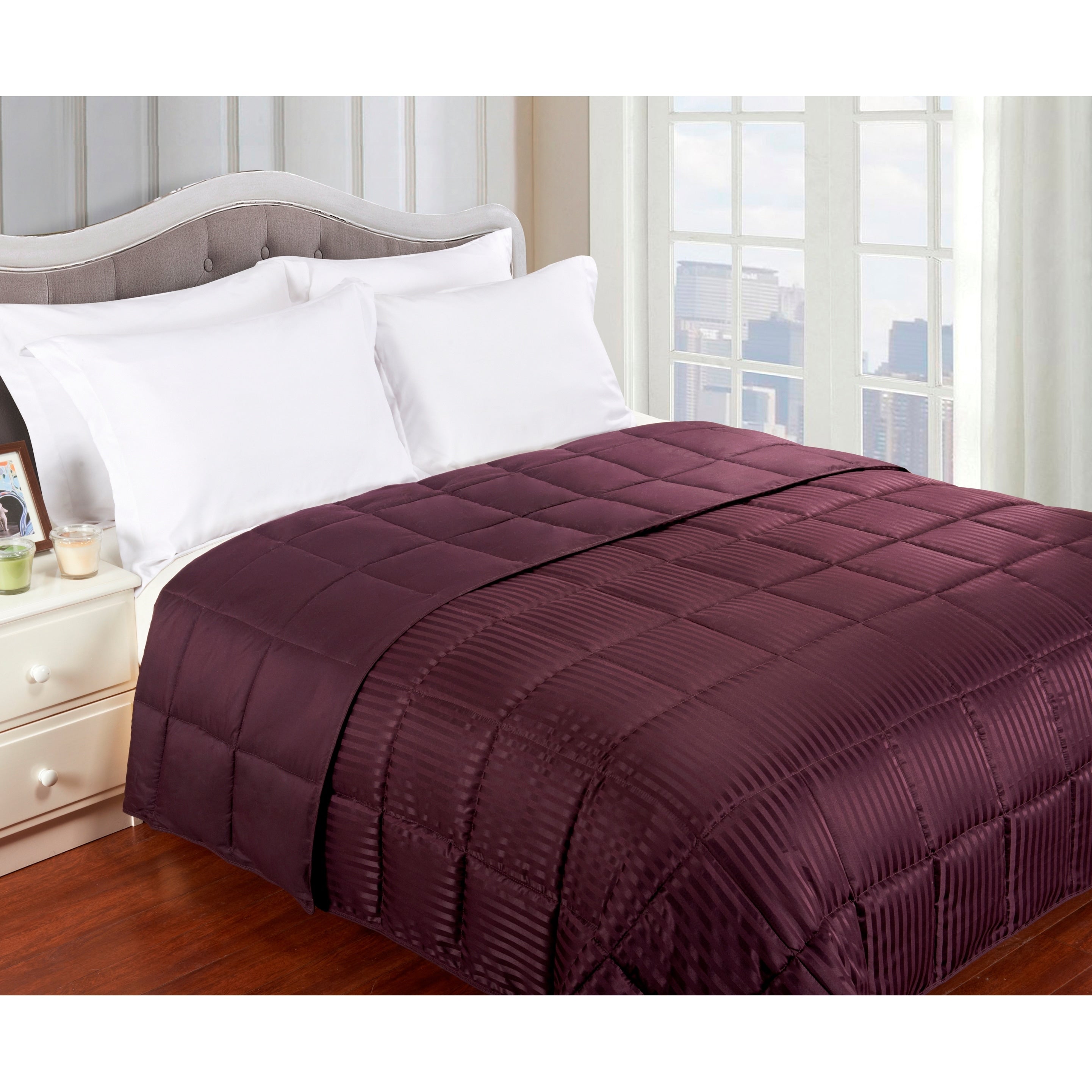 Superior All Season Reversible Hypoallergenic Down Alternative Blanket