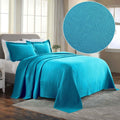 Superior Designer Celtic Circles Scalloped Bedspread