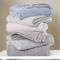 Superior Chrisney Chevron Medium Weight Cotton Blanket All Season Comfort