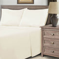 Superior 600 Thread Count Deep Pocket Olympic Queen Cotton Blend Sheet Set