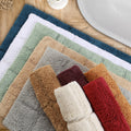 Miranda Haus Cotton Checkers 2 Piece Non Skid Bath Rug 20 X 30 24 X 36