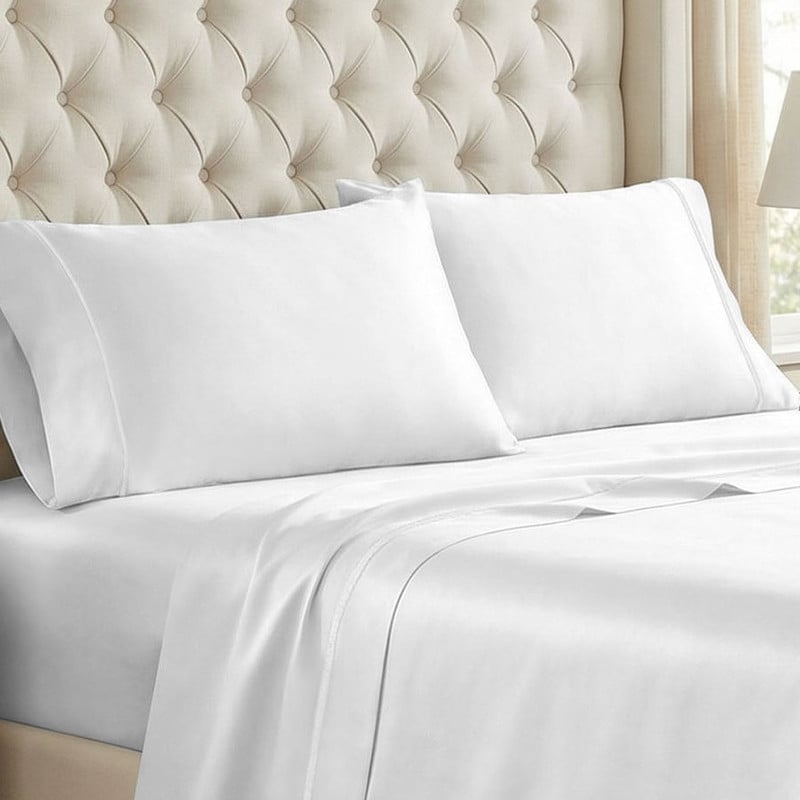 Superior Egyptian Cotton 1200 Tc Embroidered Deep Pocket Sheet Set