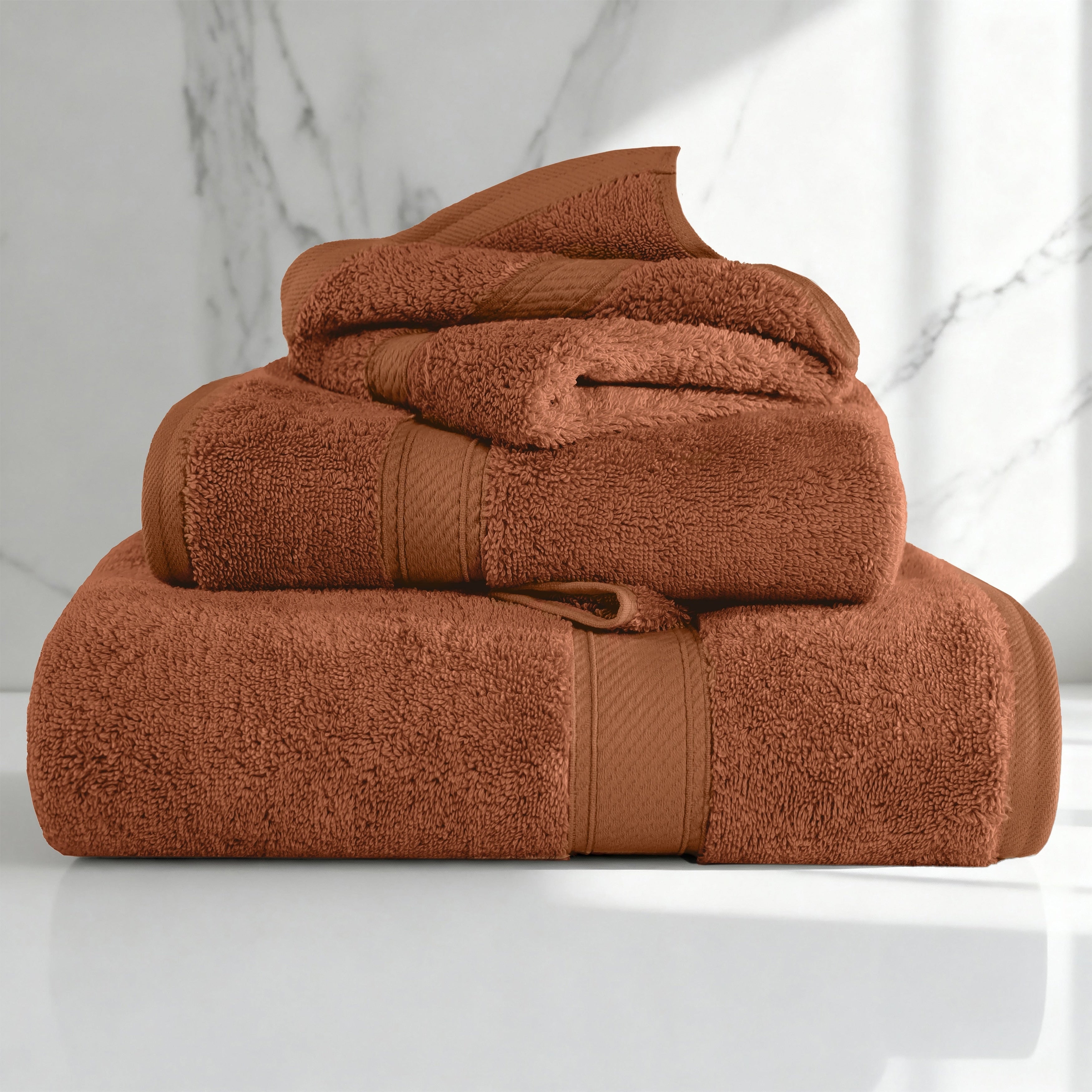 Superior Luxurious Egyptian Cotton 900 Gsm 3 Piece Towel Set