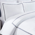 Superior Fieldstone 3 Piece Embroidered Cotton Duvet Cover Set