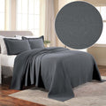 Superior Jacquard Matelasse Fleur De Lis Bedspread Set