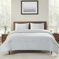 Superior Gina Organic Cotton Percale Duvet Cover Set