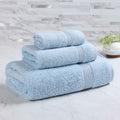Superior Plush Absorbent 600 Gsm Egyptian Cotton 3 Piece Towel Set