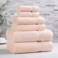 Superior Plush Absorbent Egyptian Cotton 600 Gsm 6 Piece Towel Set