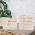 Superior Absorbent Egyptian Cotton 600 Gsm Washcloth Set Of 10