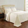 Miranda Haus Laurence Cotton Jacquard Matelass Bedspread Set