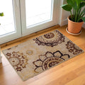 Superior Designer Liena Printed Area Rug Runner Non Slip 27 X 8