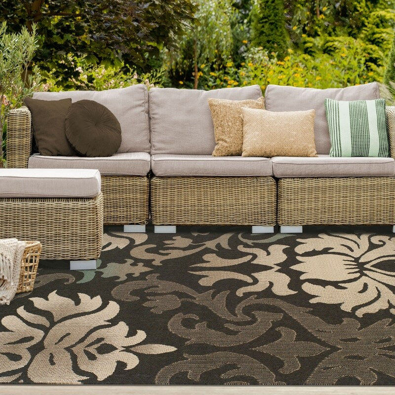 Superior Designer Lowell Indoor Outdoor Area Rug Collection 5 X 8 5 X 8