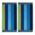 Superior Oversized Seashell Cotton Jacquard Beach Towel Set Of 2