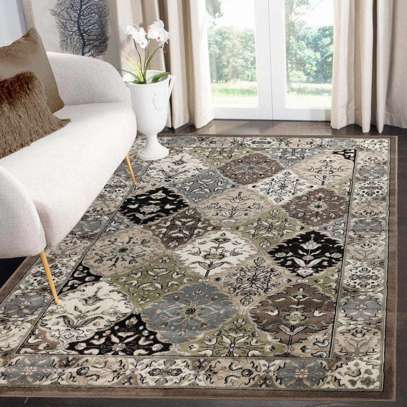 Superior Designer Paloma Area Rug Collection 8 X 10 Multi Color 8 X 10