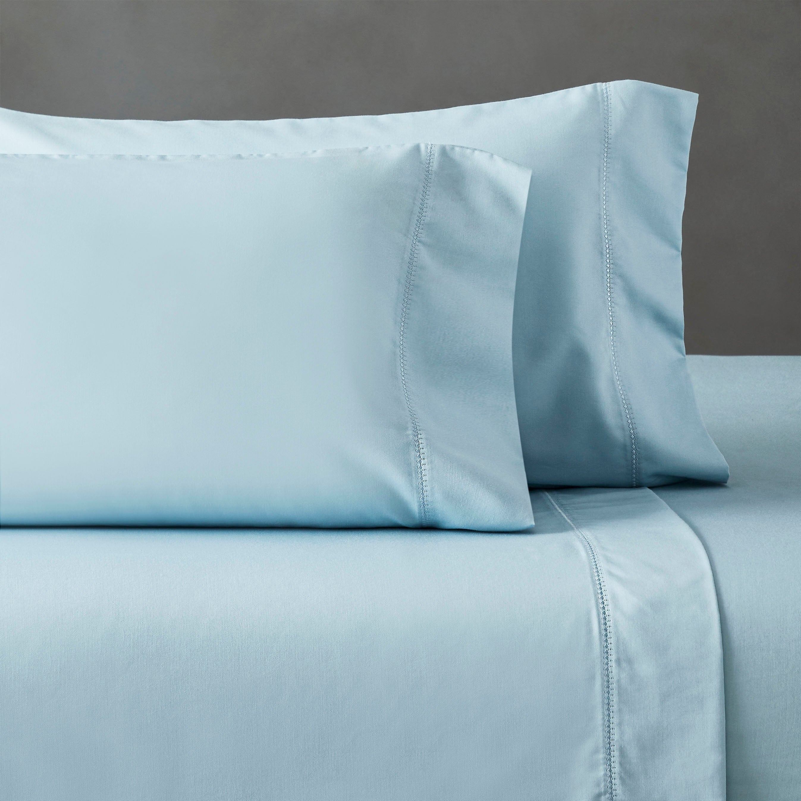 Superior Pandora Cotton Blend Embroidered 600 Thread Count Pillowcases Set Of 2