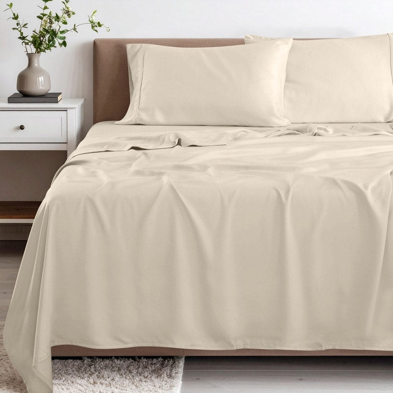 Superior Oversized 300 Thread Count Rayon From Bamboo Sheet Set