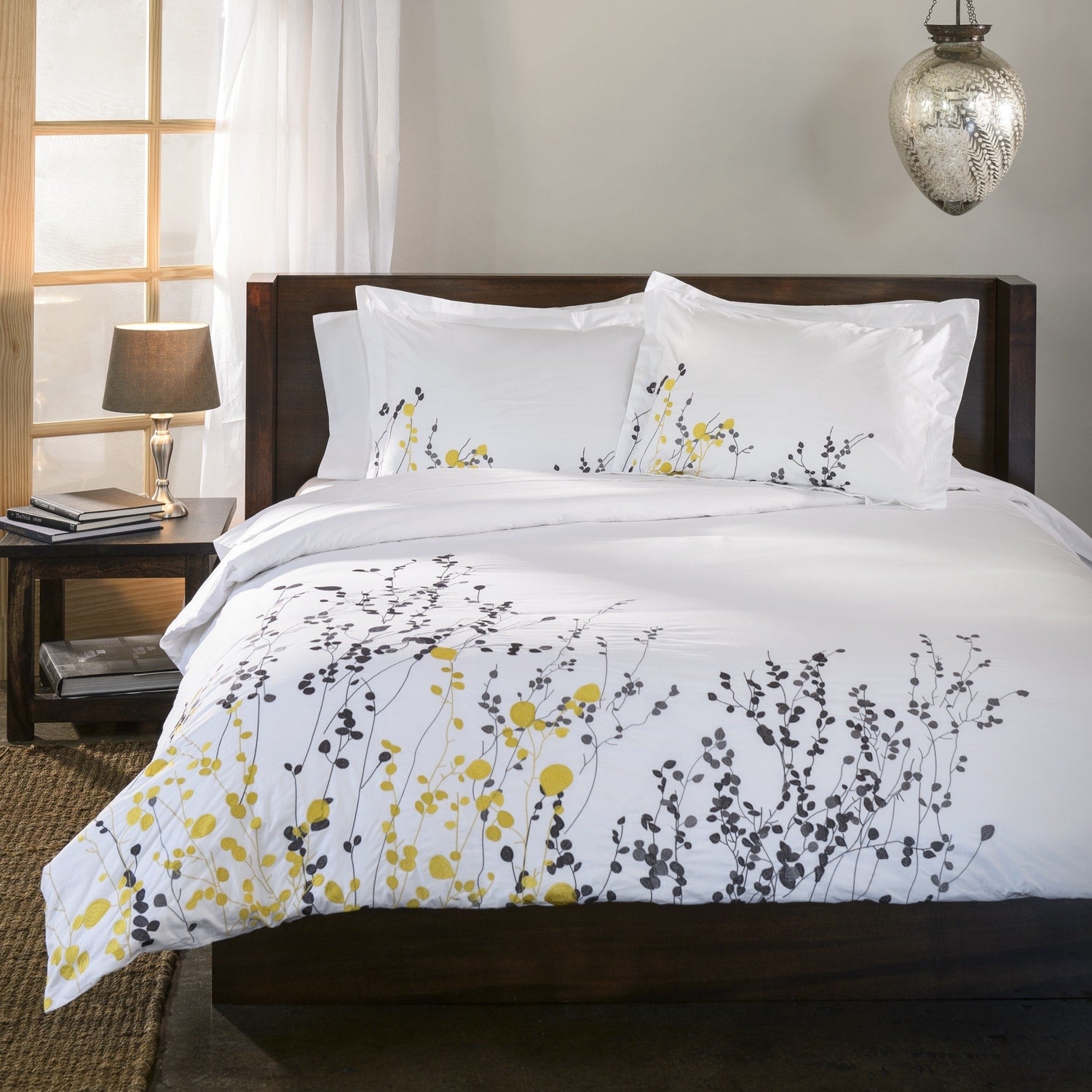Superior Reed 3 Piece Cotton Duvet Cover Set