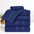 Superior 100 Cotton Smart Dry Zero Twist Incredibly Soft 6 Piece Towel Set