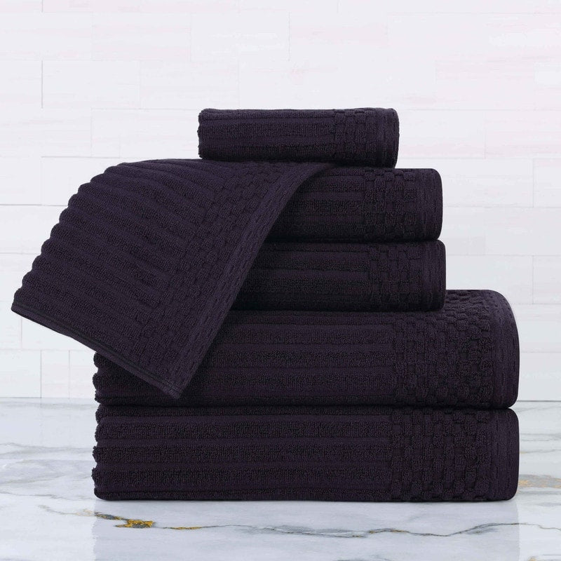 Superior 100 Percent Cotton Soho 6 Piece Towel Set