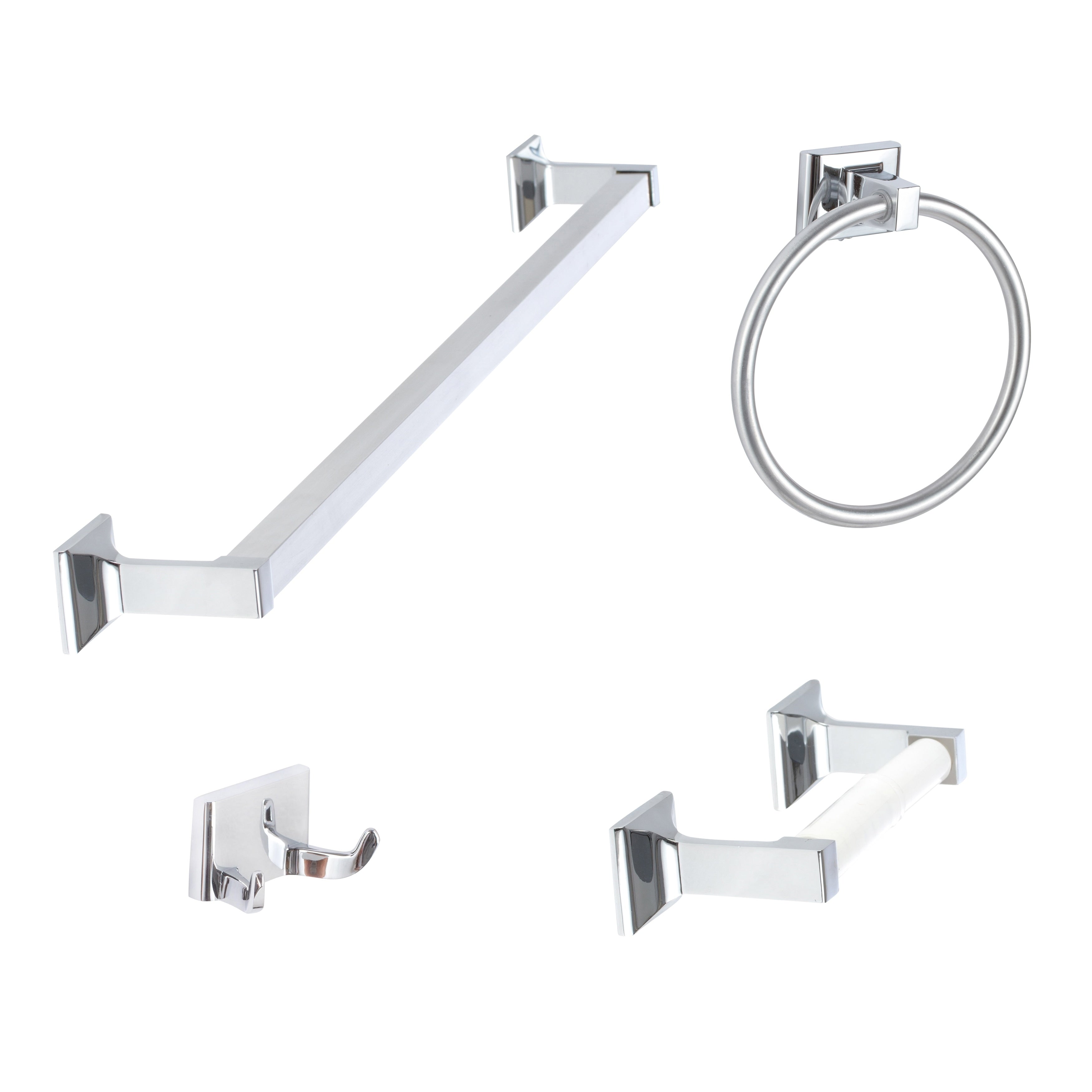 Sure Loc Basic 4 Piece Bathroom Accessory Set