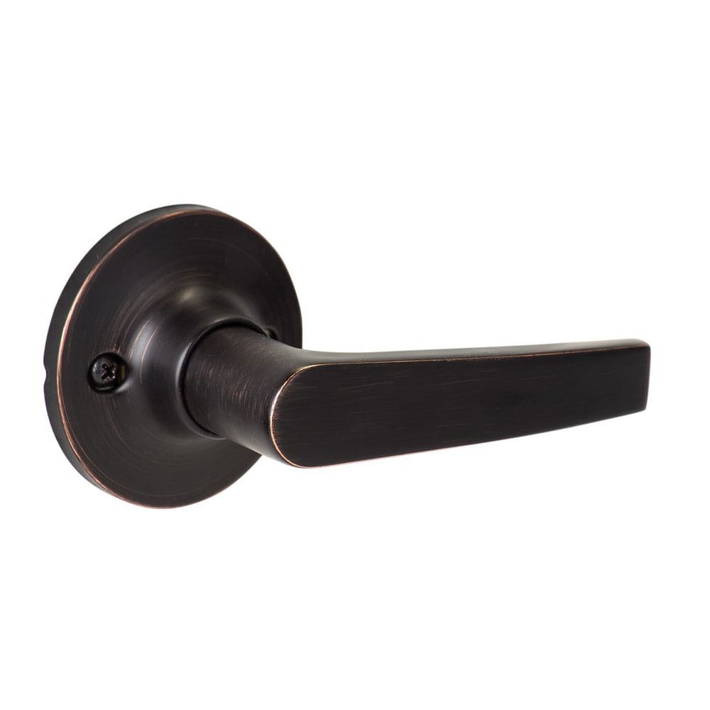 Sure Loc Cedar Door Lever Vintage Oil Rubbed Bronze