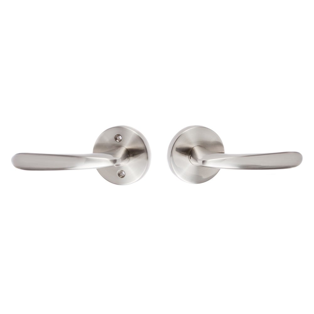 Sure Loc Modern Torino Passage Door Lever Satin Nickel Satin Nickel