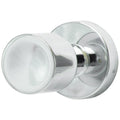 Sure Loc Polished Chrome Modern Round Doorknob
