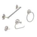 Sure Loc Round 4 Piece Bathroom Accessory Set