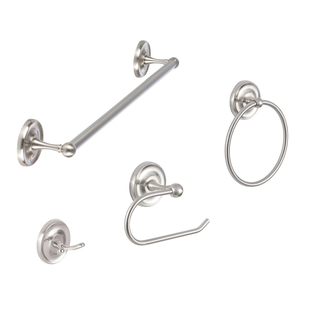 Sure Loc Round 4 Piece Bathroom Accessory Set
