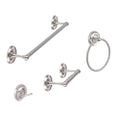 Sure Loc Satin Nickel Pinedale 4 Piece Bathroom Accessory Set