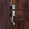 Sure Loc Stockholm Front Door Stainless Steel Handle Set With Interior Lever