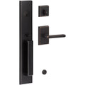 Sure Loc Vl500 Ln Vail Full Plate Dummy Handleset With Logan Interior