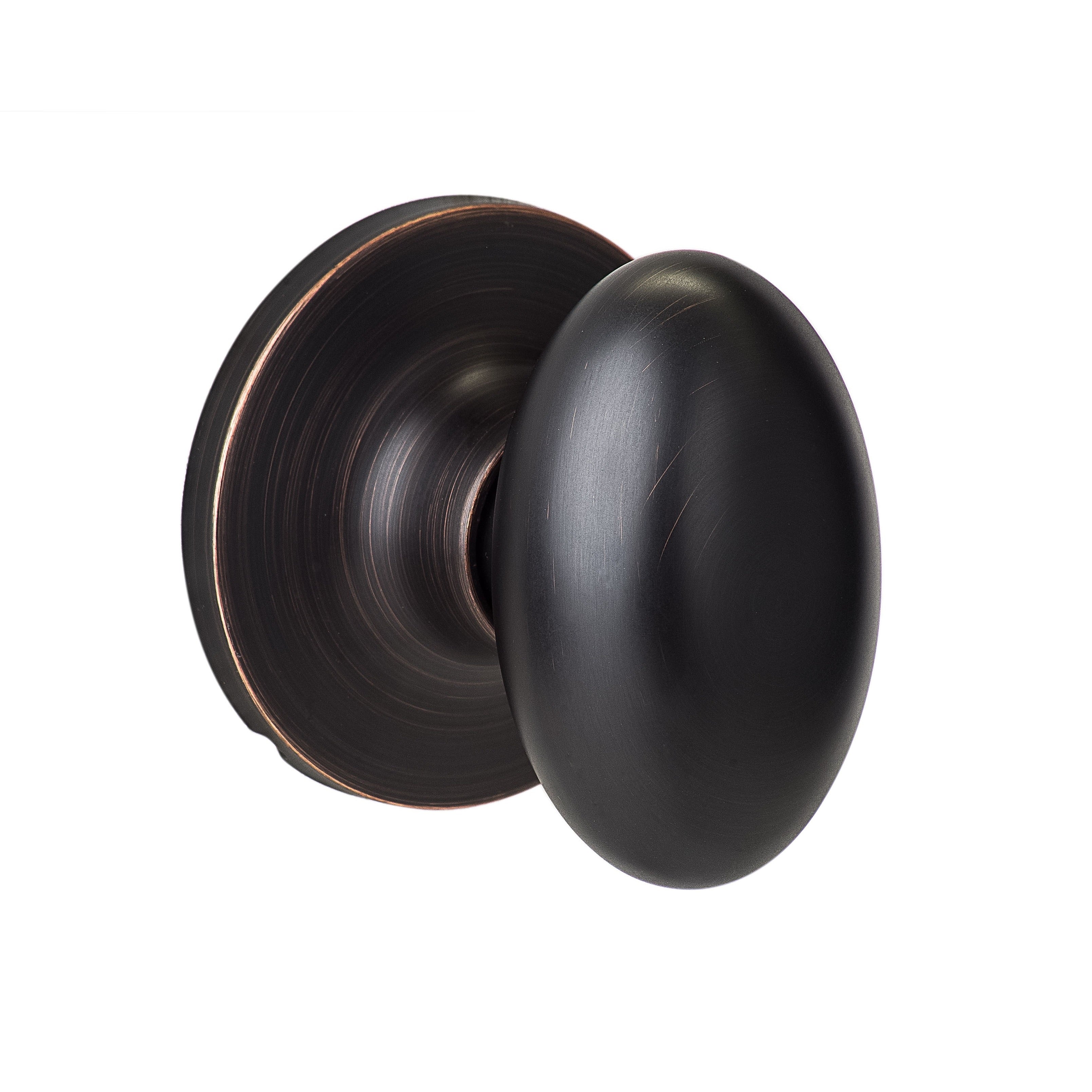Sure Loc Vintage Bronze Egg Shaped Dummy Door Knob