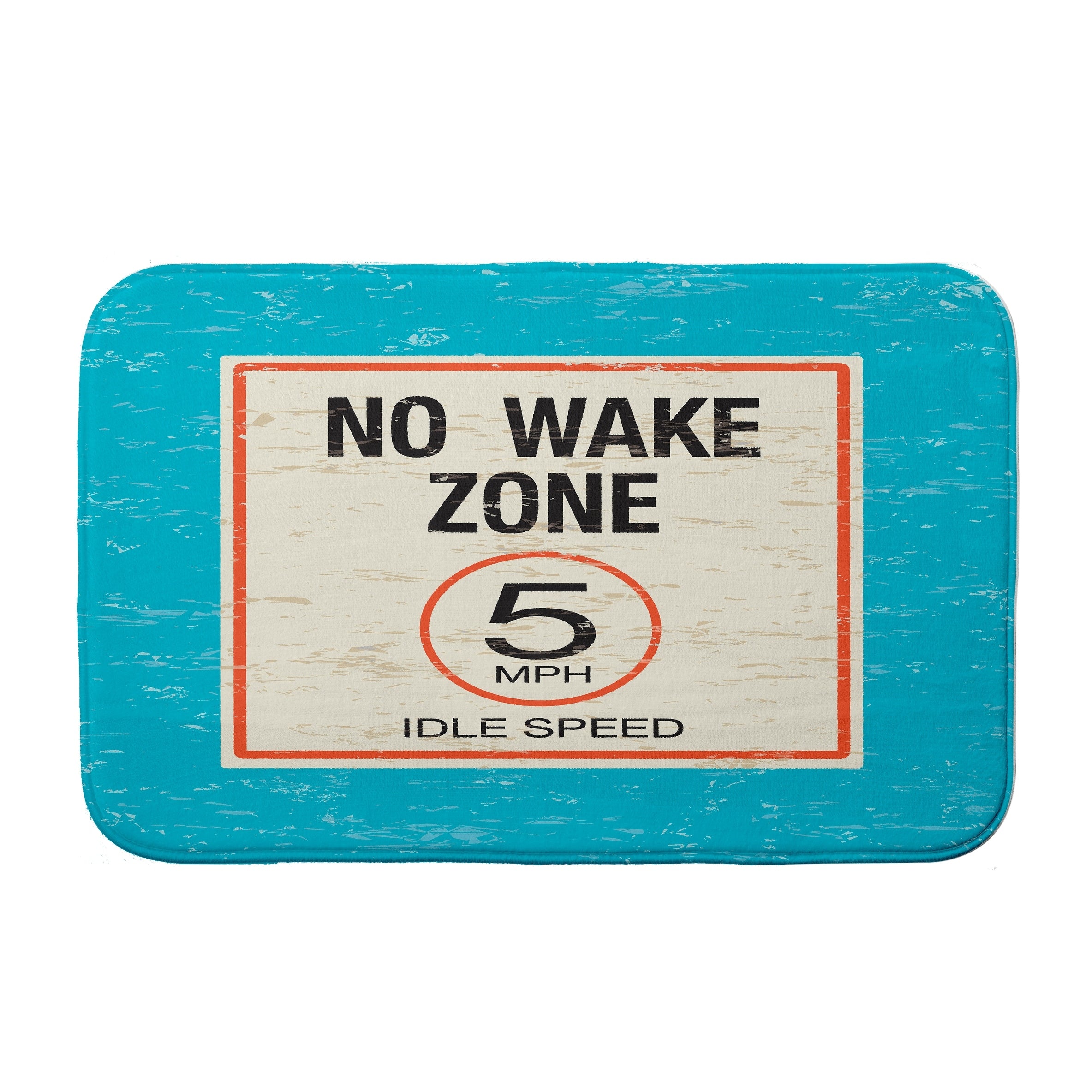 Surf Sand Sea No Wake Bath Mat
