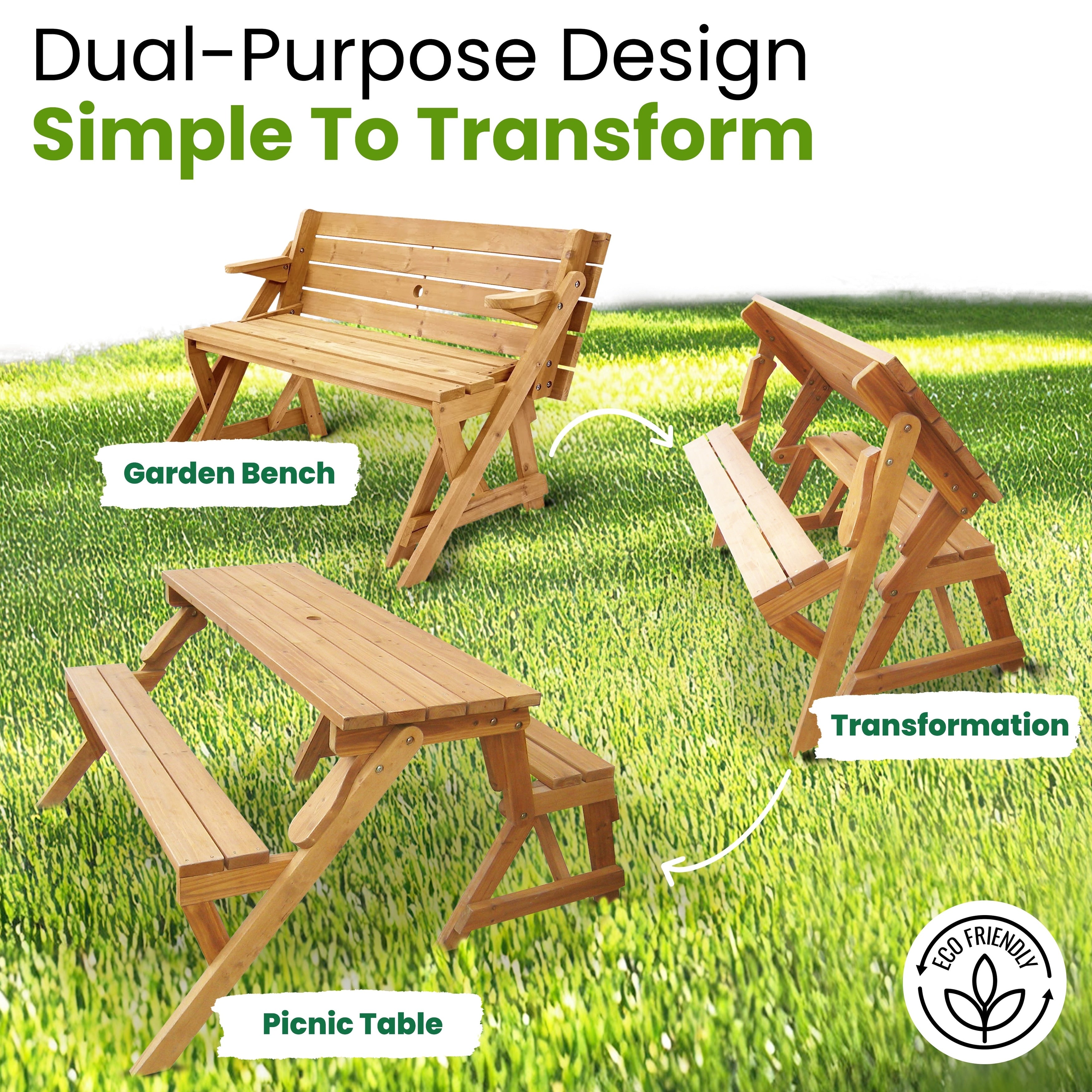 Havenside Home Surfside Interchangeable Picnic Table