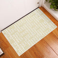 Hudson Collection 2 X 3 Foot Rug Runner Thin Non Slip Area Rug Cotton Indoor Rug For Front Door Foyer Rug For Entryway