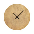 Sweeney Wall Clock Gold 23 Inch W