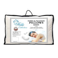 Sweet Home Collection Luxury Natural Feather Bed Pillows Set Of 2 White