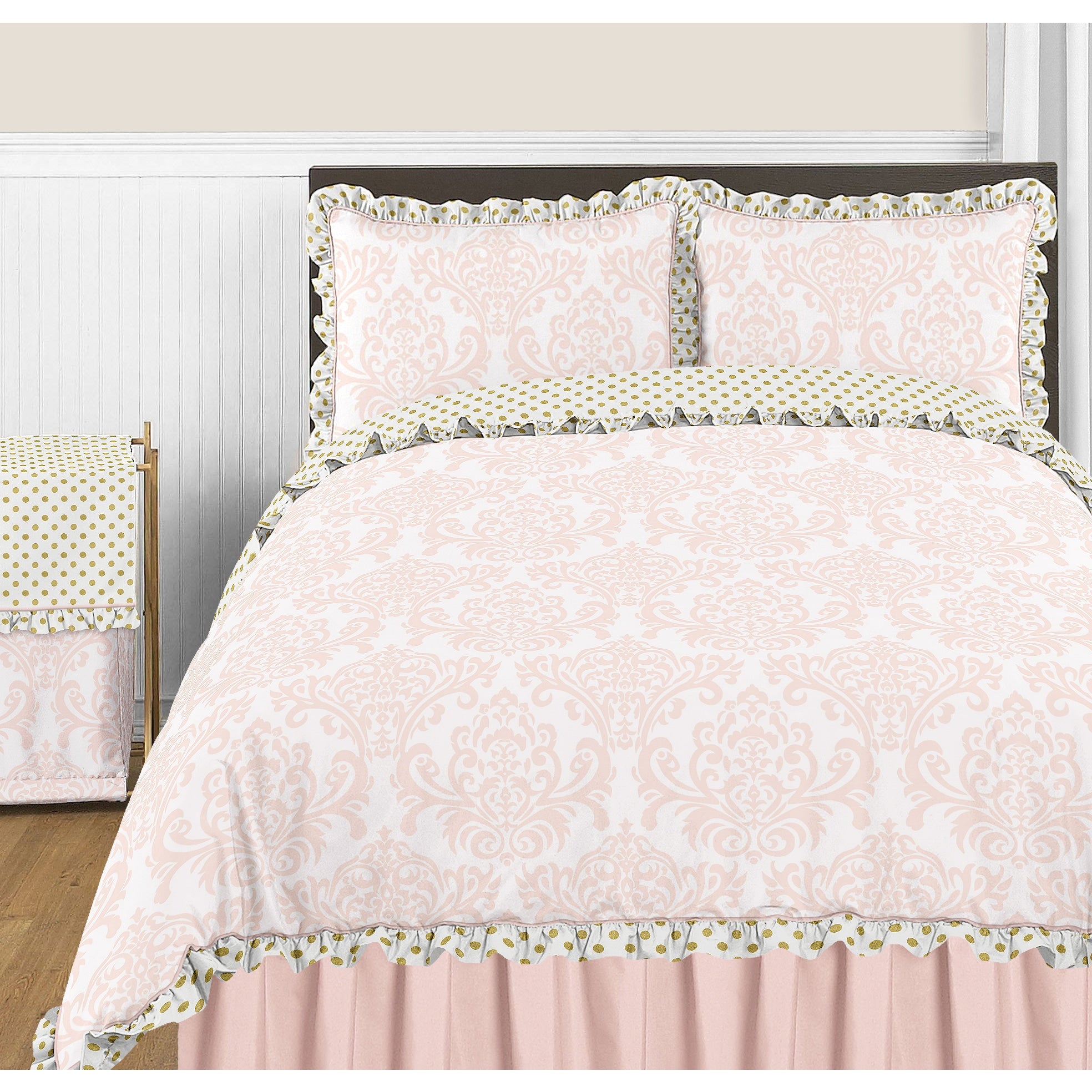 Sweet Jojo Designs Amelia Collection Full Queen 3 Piece Comforter Set