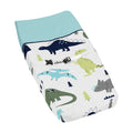 Sweet Jojo Designs Blue Green Mod Dinosaur Collection Changing Pad Cover